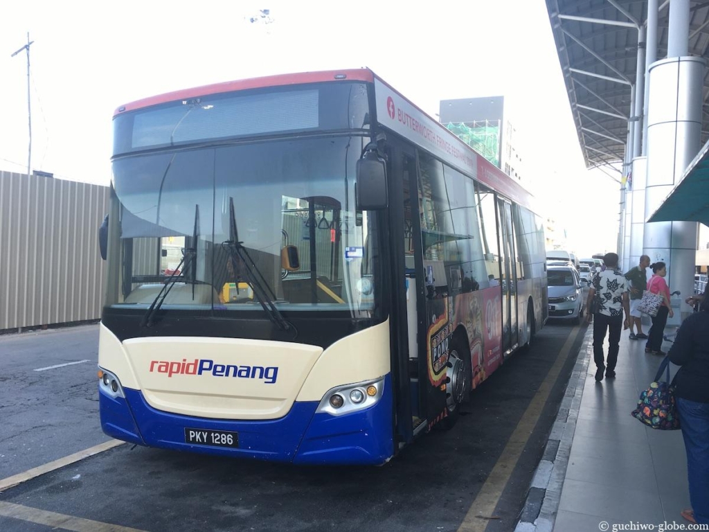 Rapid Penangのバス
