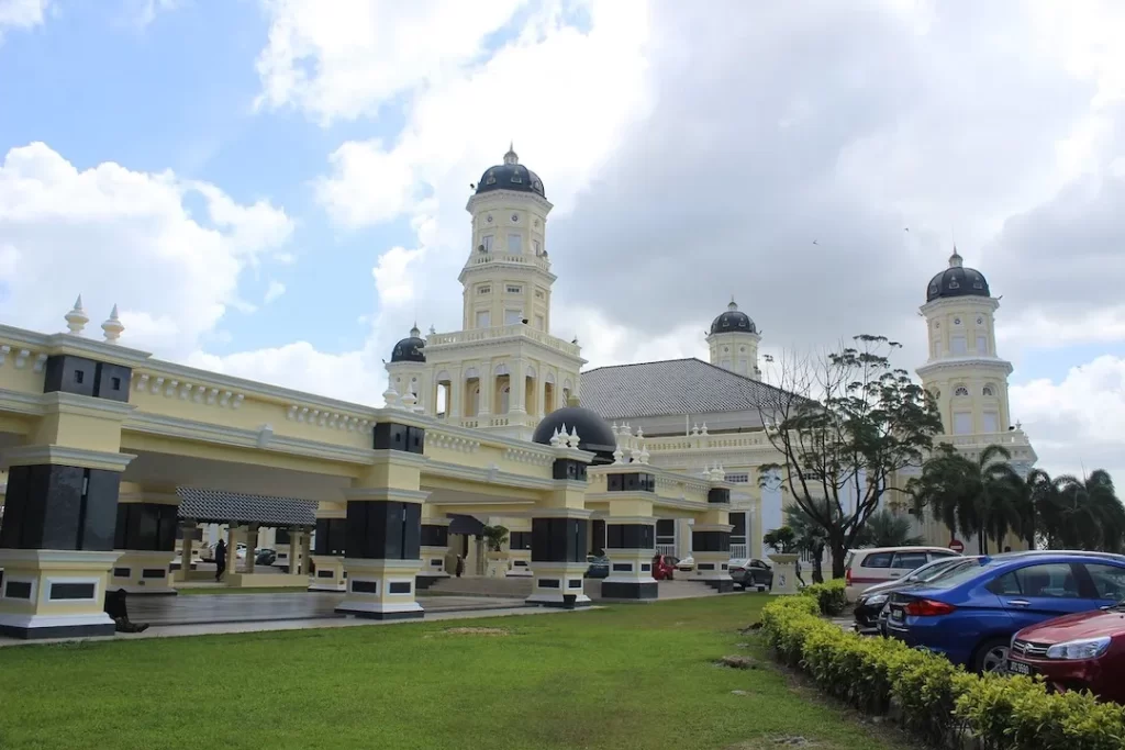Sultan Abu Bakar State Mosque, 	Johor Bahru, Johor, Malaysia