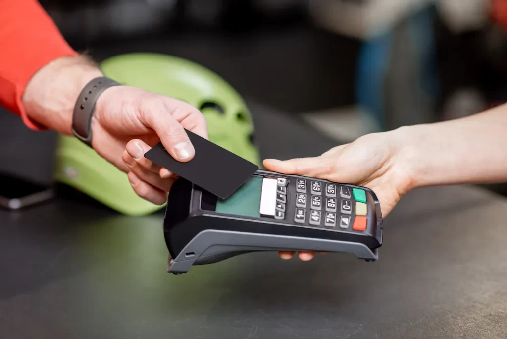 credit card touch payment
