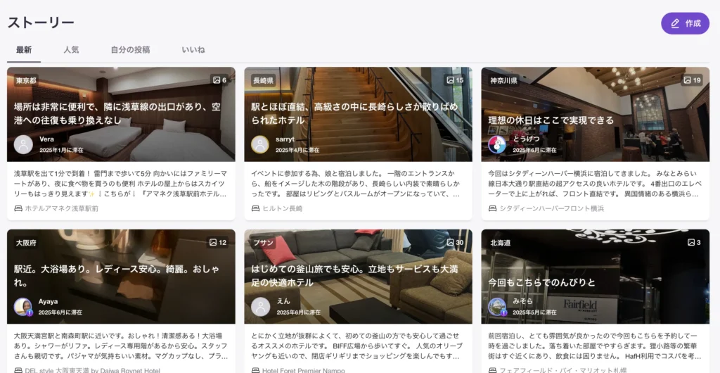 HafHのストーリー